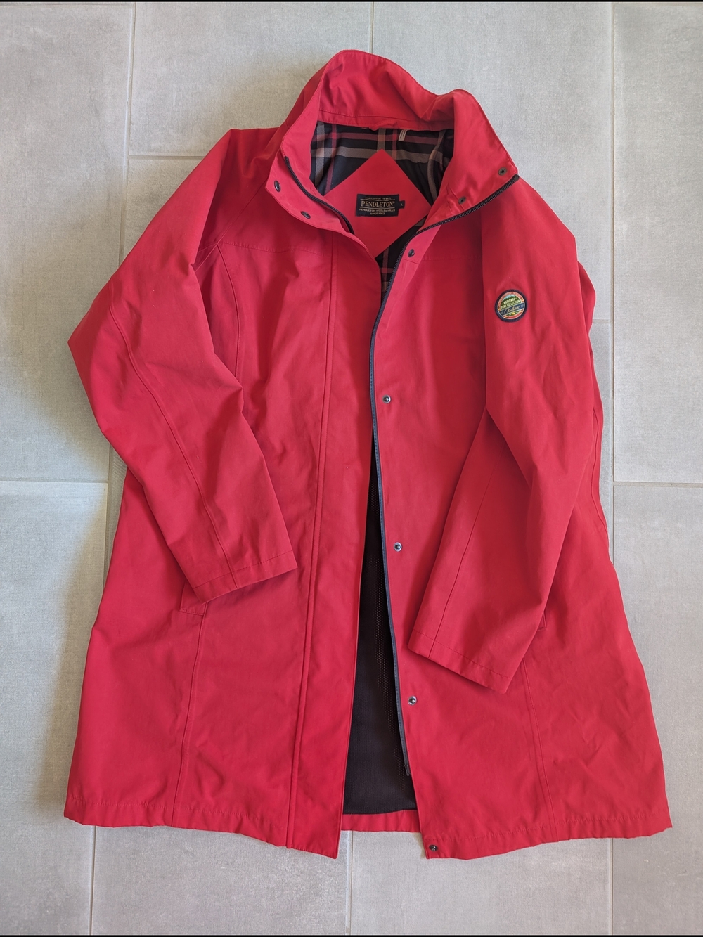 Pendleton Red Jacket with National Park Collection Patch